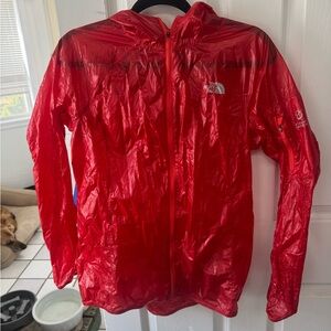 The North Face Summit Series Red Windbreaker